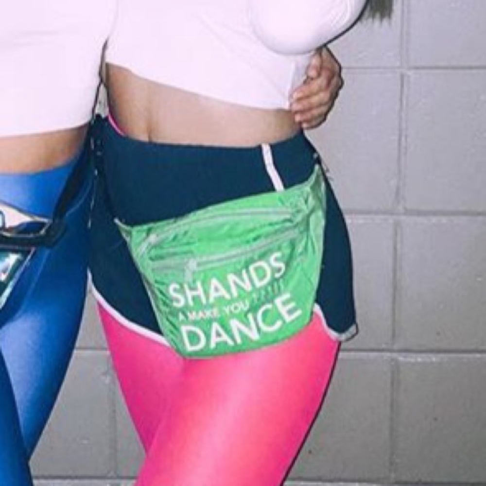 Blue shorts